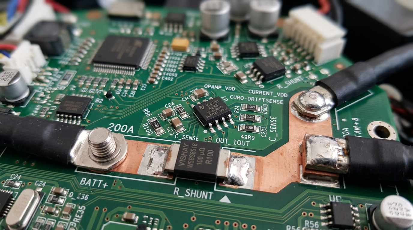MSOP-8 package layout of zero-drift op-amp COS8552